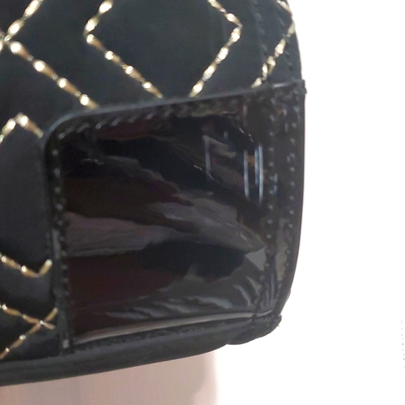 Tory Burch Ella Quilted Nylon Medium black tote🤍🖤 - Picture 12 of 17